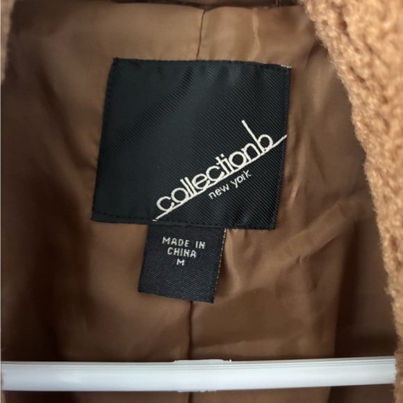 Collection B Tan Teddy Jacket - Picture 2 of 3